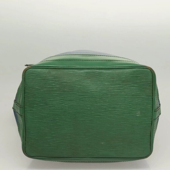 LOUIS VUITTON Epi Noe Shoulder Bag Bicolor Green Blue M44044 LV Auth 128621 - Picture 7 of 16